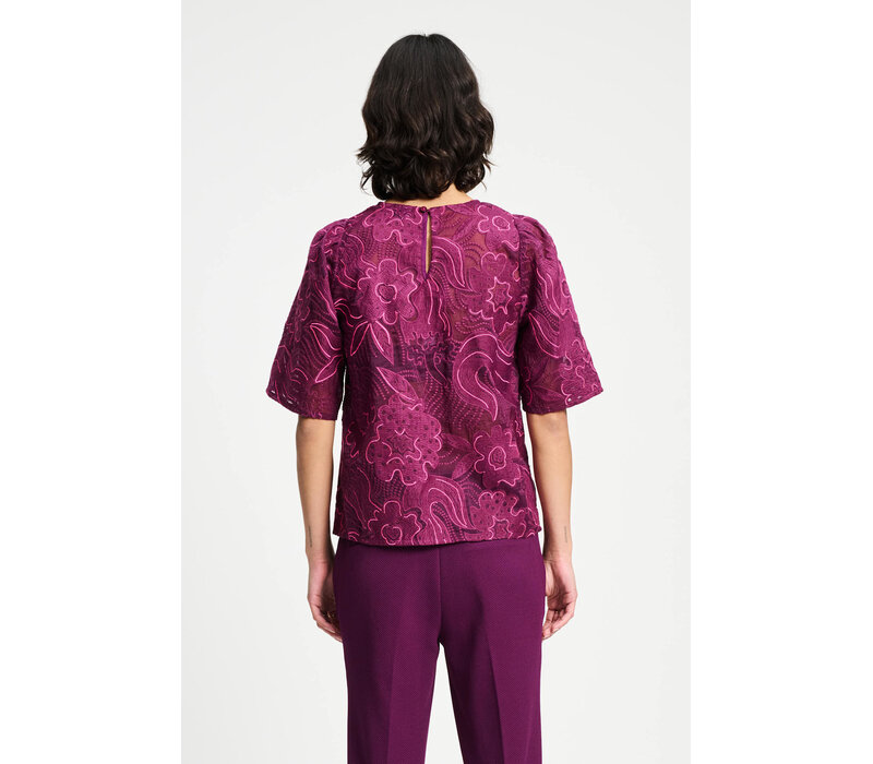 !!!SALE!!! Pom Amsterdam TOP - Dashing Plum
