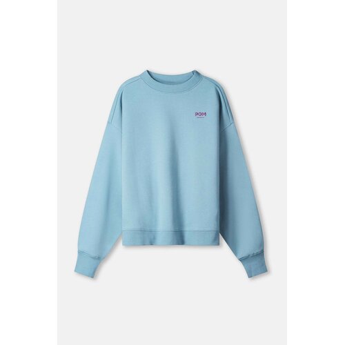 !!!SALE!!! Pom Amsterdam SWEATER - Dawn Blue 