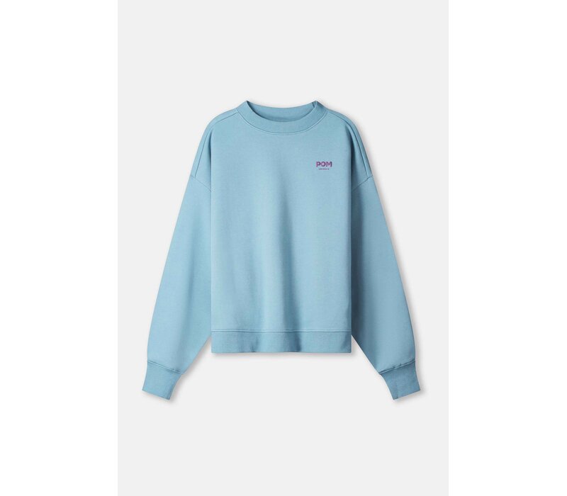 !!!SALE!!! Pom Amsterdam SWEATER - Dawn Blue