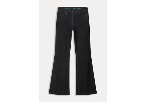 Pom Amsterdam Pom Amsterdam - JEANS - Esmee Flare Vintage Black