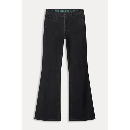 Pom Amsterdam - JEANS - Esmee Flare Vintage Black 