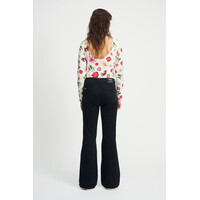 Pom Amsterdam - JEANS - Esmee Flare Vintage Black
