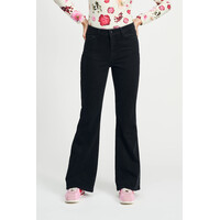 Pom Amsterdam - JEANS - Esmee Flare Vintage Black
