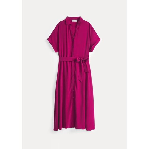 Pom Amsterdam Dress Lynn Fuchsia 