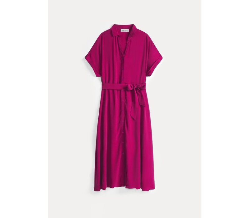 Pom Amsterdam Dress Lynn Fuchsia