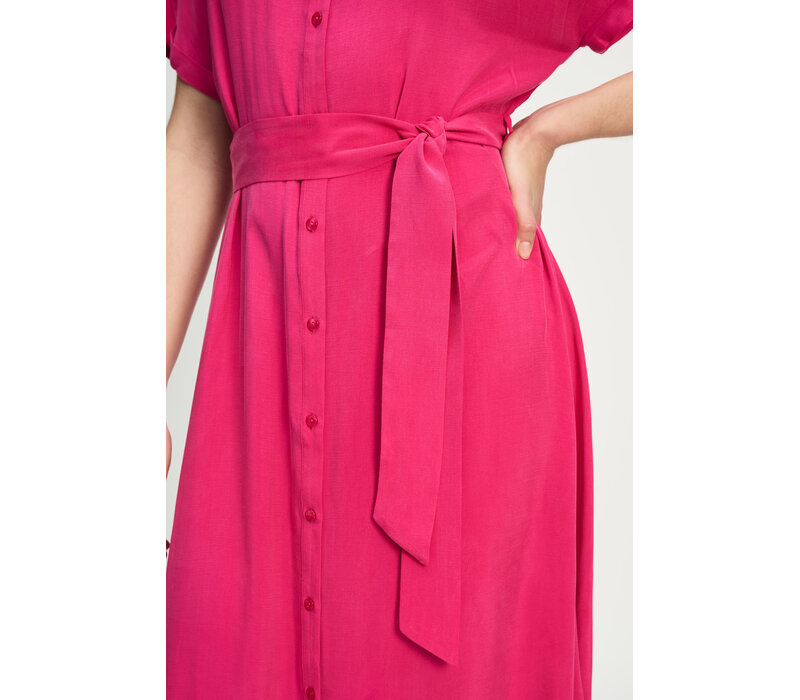 Pom Amsterdam Dress Lynn Fuchsia