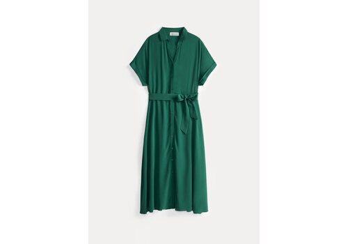Pom Amsterdam Pom Amsterdam Dress Lynn Pacific Green