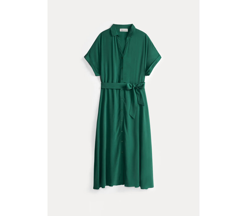 Pom Amsterdam Dress Lynn Pacific Green