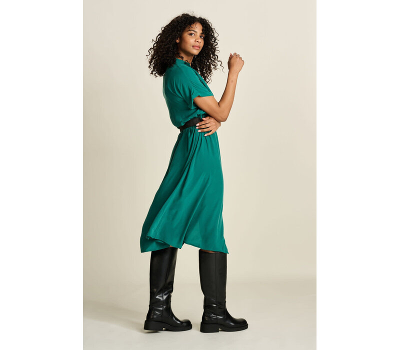 Pom Amsterdam Dress Lynn Pacific Green