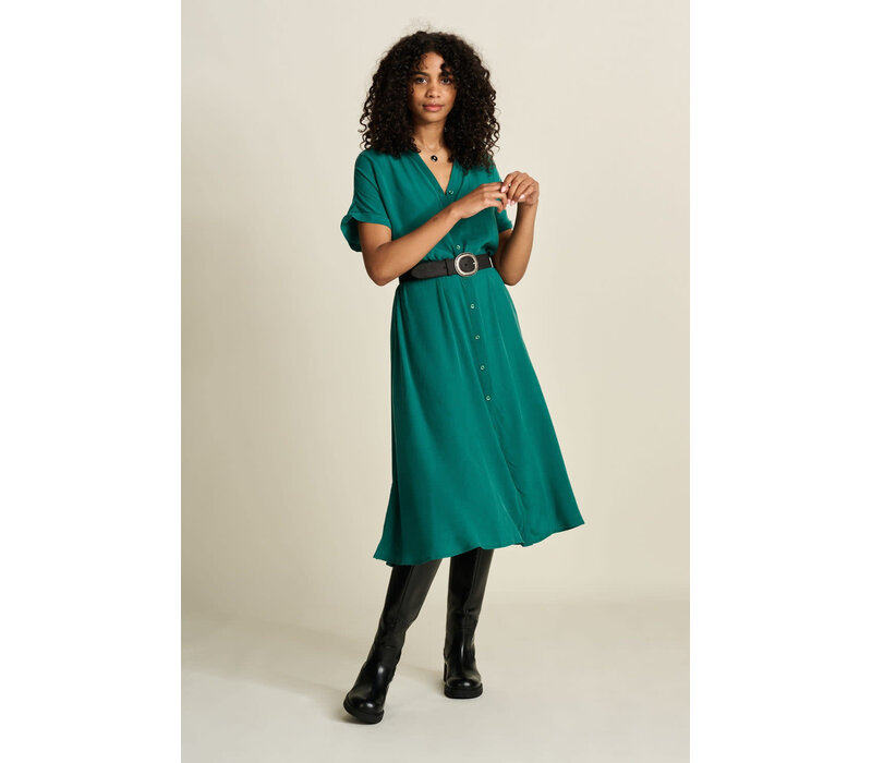 Pom Amsterdam Dress Lynn Pacific Green