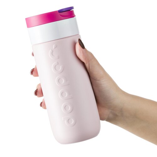 Dopper - Travel Mug - 400ml - Berry Pink 