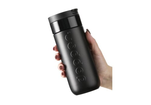 Dopper Dopper - Travel Mug - 400ml - Blazing Black