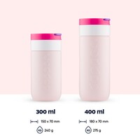 Dopper - Travel Mug - 300ml - Berry Pink