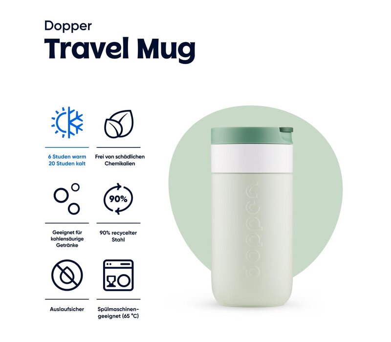 Dopper - Travel Mug - 300ml - Forest Green