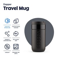 Dopper - Travel Mug - 300ml - Blazing Black