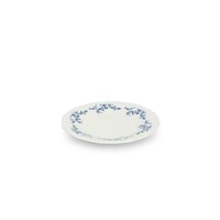 Bon Bistro - Plat bord 21cm blue flower Retro
