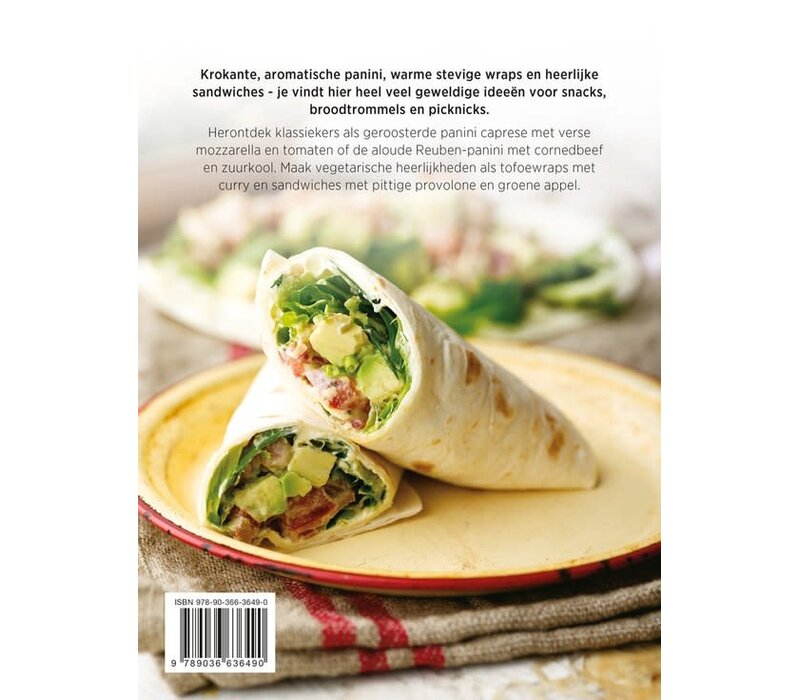 Rebo - Culinary Notebooks - Panini, Wraps & Sandwiches