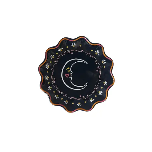 All the Luck in the World -  Klein Bordje Maan - Blauw 