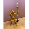 Tafellamp Aap - Goud - 38 cm