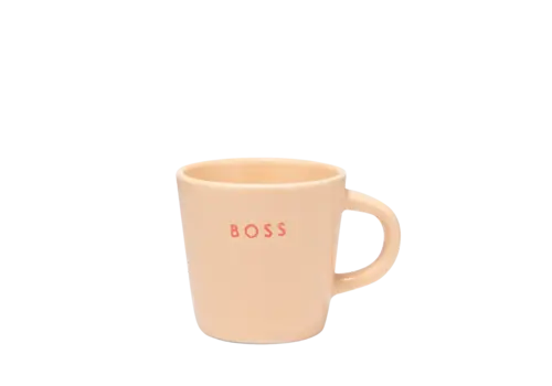 Vondels Vondels Ceramic espresso cup BOSS camel 80ml