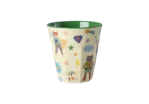 Rice by Rice Rice Medium Melamine Cup - Groen  - Hero Print