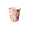 Rice by Rice Rice small Melamine Cup - Roze - Hero Print