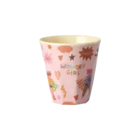 Rice small Melamine Cup - Roze - Hero Print