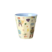 Rice small Melamine Cup - Zacht Blauw - Hero Print
