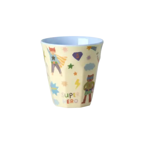 Rice Small Melamine Cup - Zacht Blauw - Hero Print 