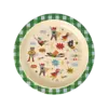 Rice by Rice Rice Melamine Kids Lunch plate - Groen - Hero Print