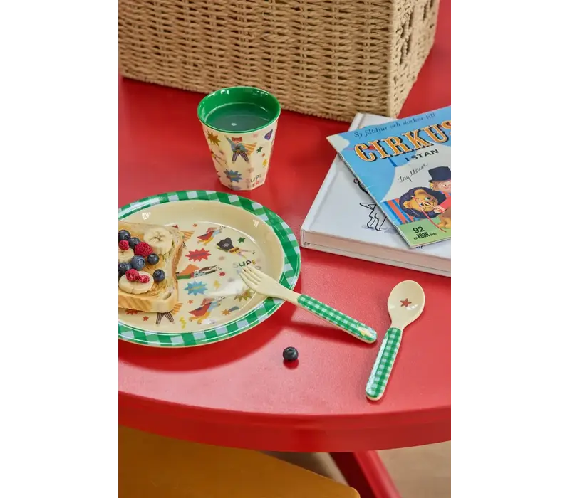 Rice Medium Melamine Cup - Groen  - Hero Print