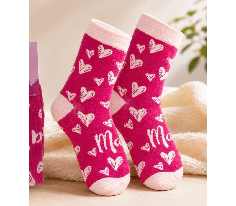 Out of the blue - Mama Sokken - maat 36-42 - Roze