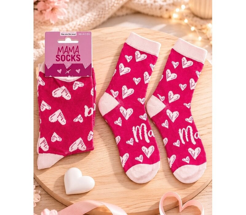 Out of the blue - Mama Sokken - maat 36-42 - Roze