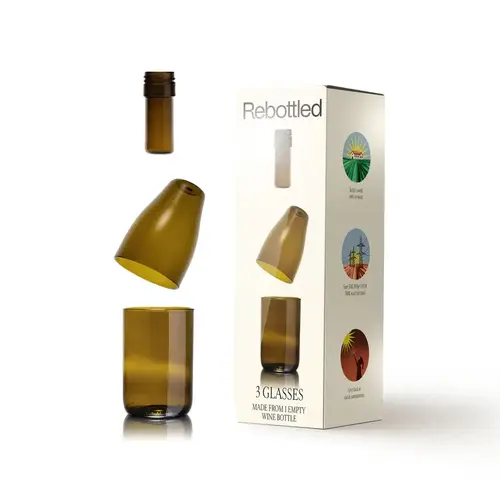 Rebottled - Treble Olive (3 glazen) 