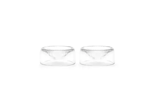 Rebottled Rebottled - 2 Egg Cups Clear