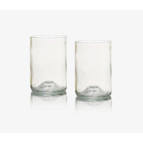 Rebottled - Tumbler 2-pack Clear (330ml) 