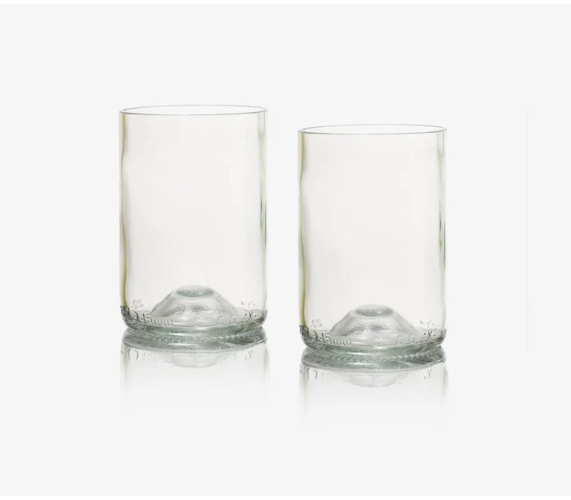 Rebottled - Tumbler 2-pack Clear (330ml)