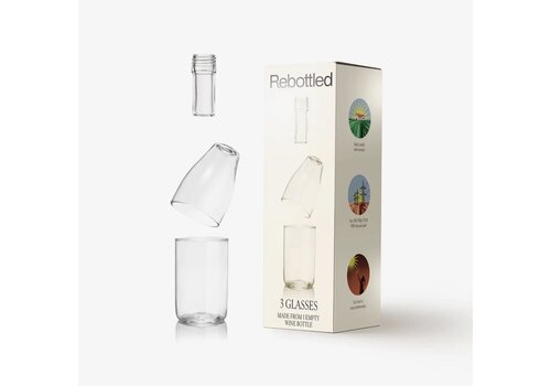 Rebottled Rebottled - Treble Clear (3 glazen)