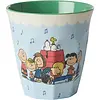 Rice by Rice Rice Medium Melamine Cup - Soft Blue- Snoopy