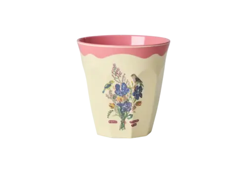 Rice by Rice Rice Medium Melamine Cup - Neon pink- Nathalie Lete