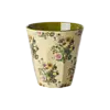 Rice by Rice Rice Medium Melamine Cup - Dark green - Retro Bouquet