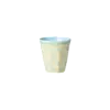 Rice by Rice Rice Melamine espresso cup -   blauw - Favorite Hearts Prints