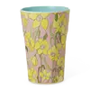Rice by Rice Rice Tall Melamine Cup - Zacht Roze - Daffodils Print