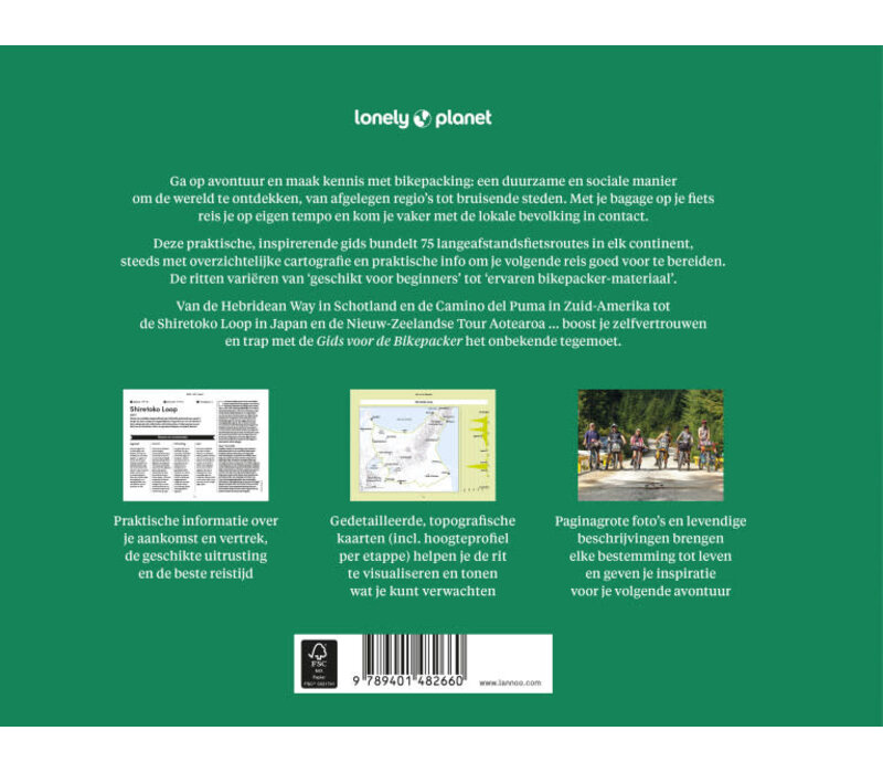 Lonely Planet - Gids voor de bikepacker