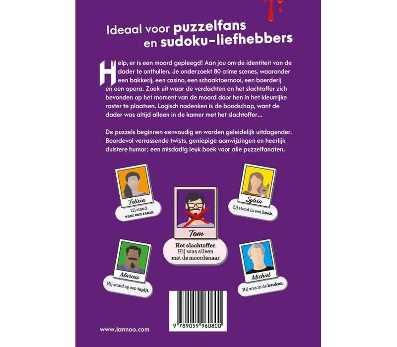 Boek - Murdoku 80 moordmysteriepuzzels