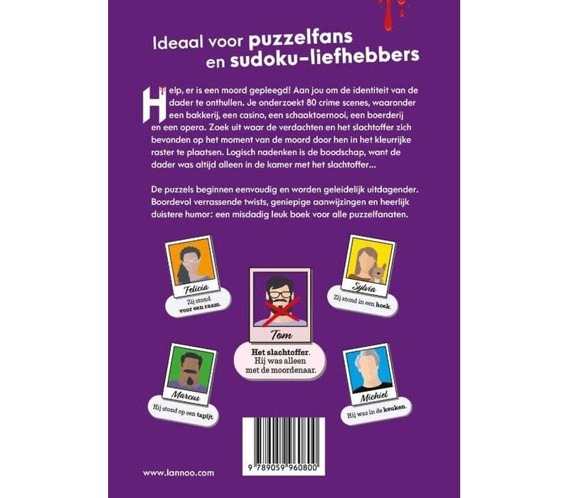 Boek - Murdoku 80 moordmysteriepuzzels