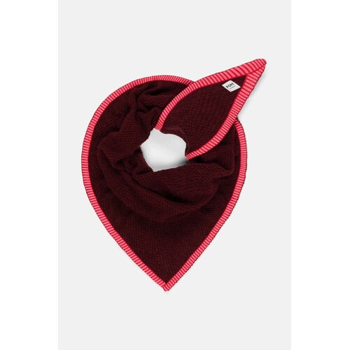 Pom Amsterdam SHAWL - Hero Burgundy Red 