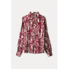 Pom Amsterdam Pom Amsterdam BLOUSE - Mila Ribbon Red