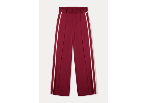 Pom Amsterdam Pom Amsterdam PANTS - Nora Burgundy Red