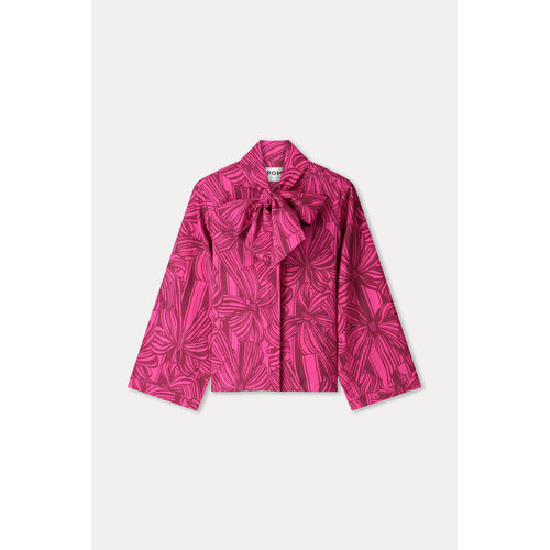 Pom Amsterdam BLOUSE - Sara Ribbon Pink 